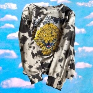 Kids Leopard Graphic Sweatshirt